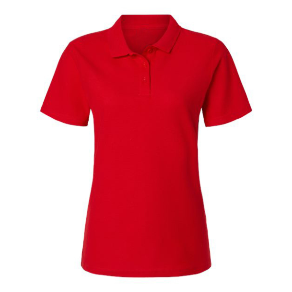 Women dry blend jersey polo - 50/50 cotton-poly