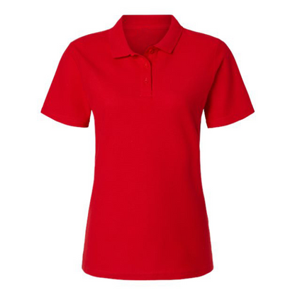 Women dry blend jersey polo - 50/50 cotton-poly