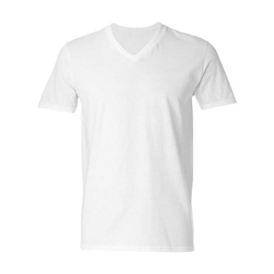 Men v neck short sleeve t shirt