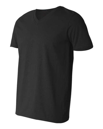 Black-men-V-Neck T-Shirt-side