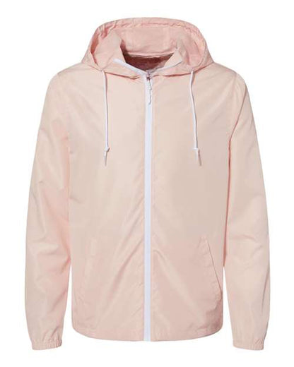 Lightweight Windbreaker Full-Zip Jacket