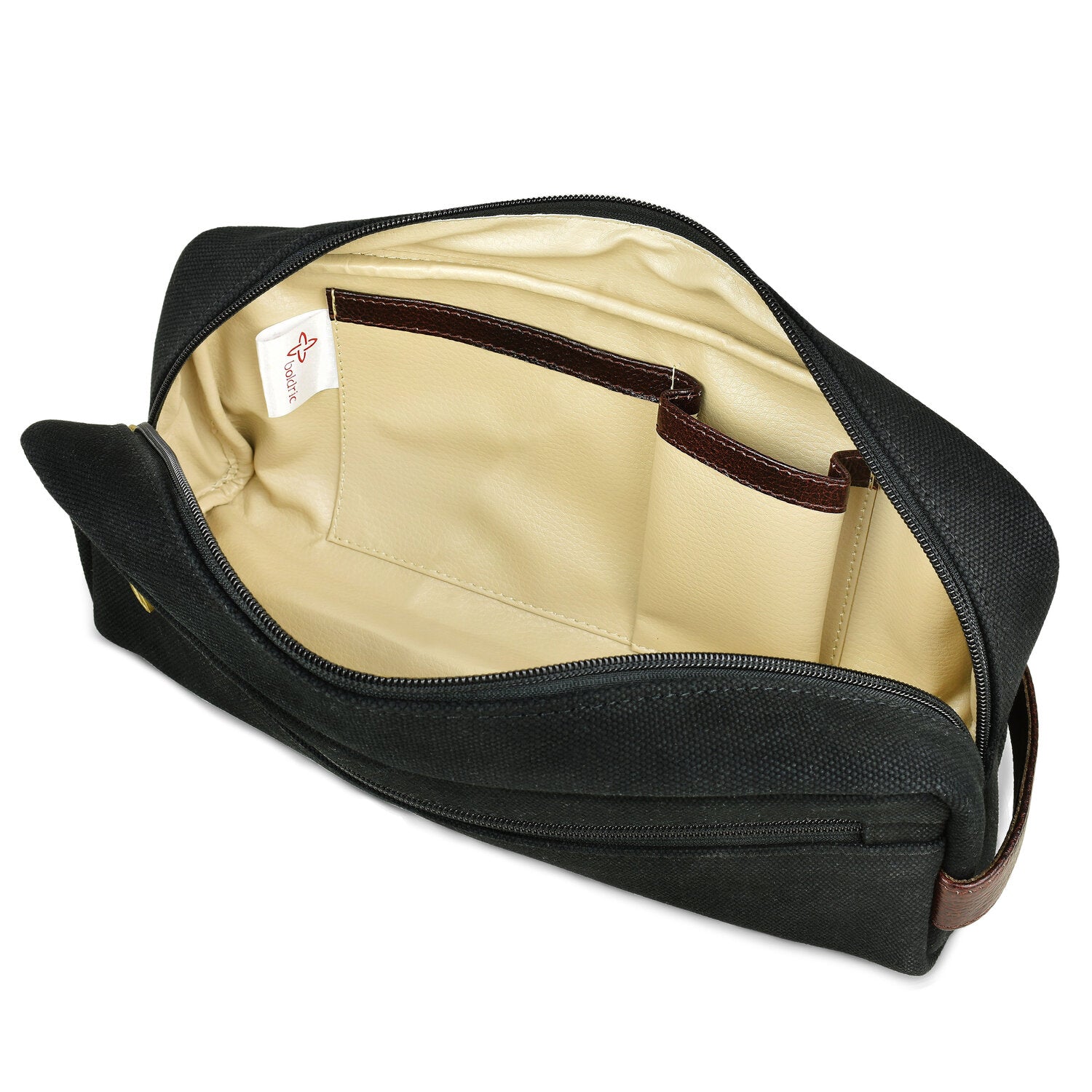 Boldric-Accesories-ToiletryBag-BlackCanvas-InteriorPockets