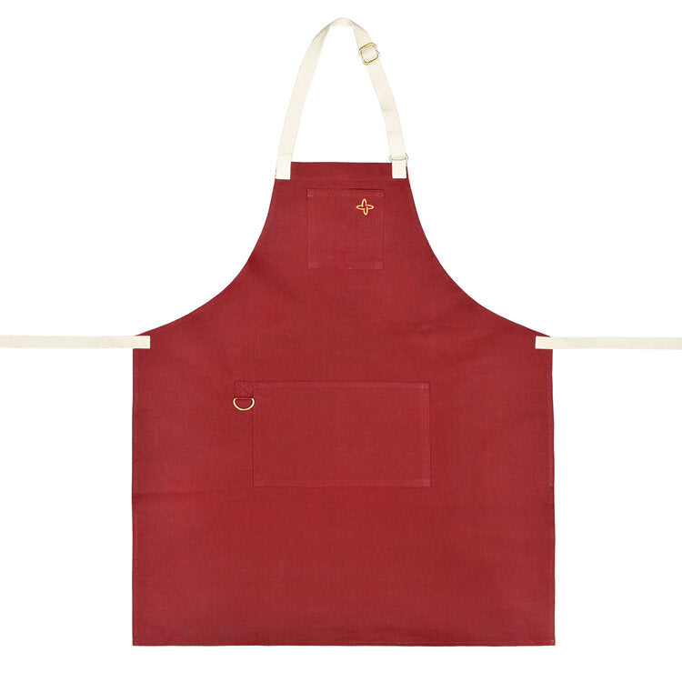 Boldric-Bib-Aprons-Flatlay-Burgundy-chef-apron