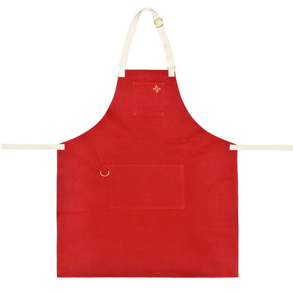 Boldric---Bib-Aprons-Flatlay-Red-canvas-apron