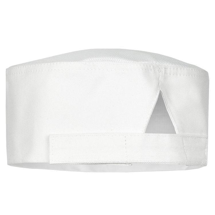 Boldric-ChefCap-White-BackStrapFocus