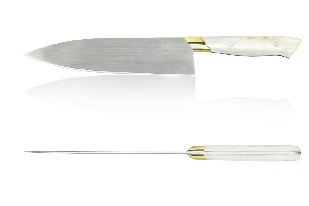 Boldric-Knives-8Inch-WhiteMarble-SideTop