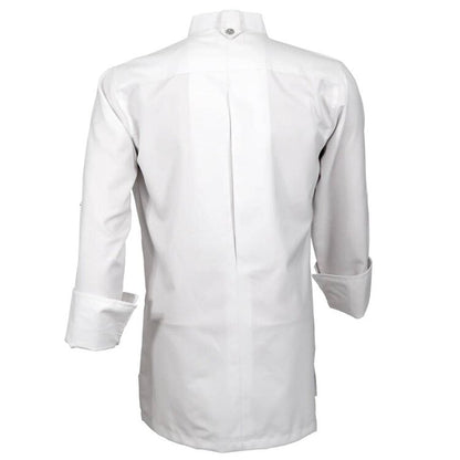 CClassicChefCoat-White-Long-Back-RolledSleeves