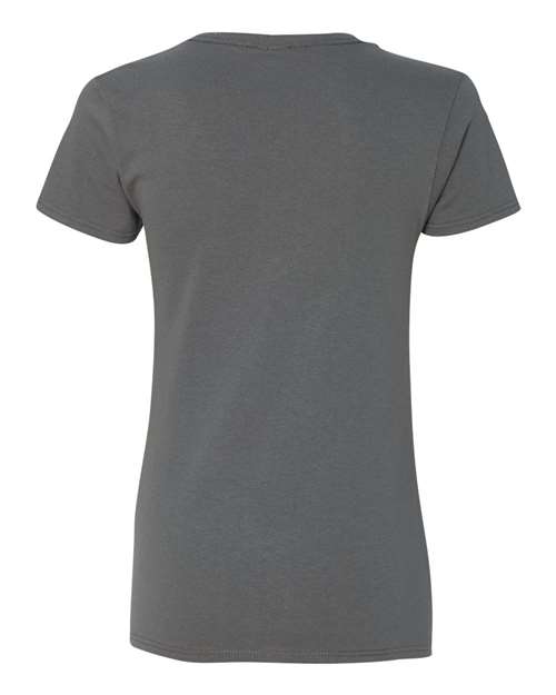 Charcoal-V-Neck T-Shirt-front-back