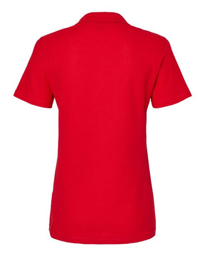 Cherry-Red-Pique-Polo-back