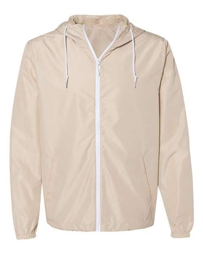 Lightweight Windbreaker Full-Zip Jacket