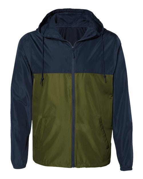 Lightweight Windbreaker Full-Zip Jacket