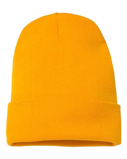 Cuffed Beanie Gold