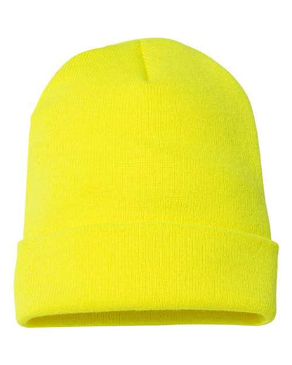 Cuffed Beanie safety yellow