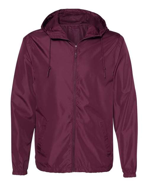 Lightweight Windbreaker Full-Zip Jacket