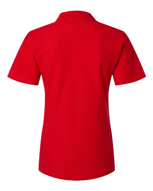 Red-Pique-Polo-back