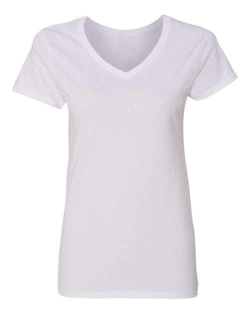 V-Neck T-Shirt-White