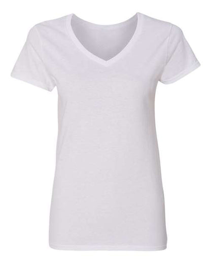 V-Neck T-Shirt-White