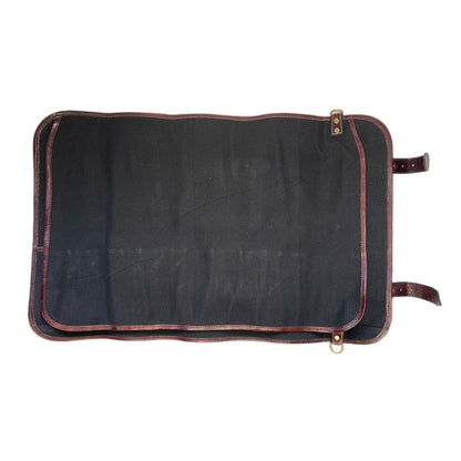 9 Pocket Canvas Roll Knife Bag