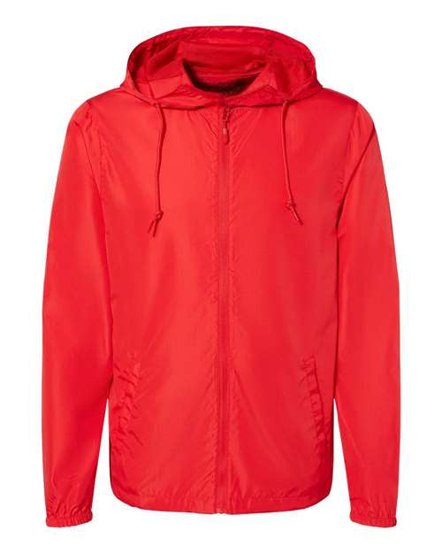 Lightweight Windbreaker Full-Zip Jacket