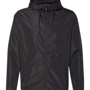 Black-Lightweight-Windbreaker