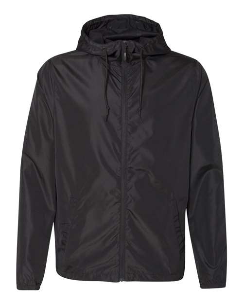 Black-Lightweight-Windbreaker