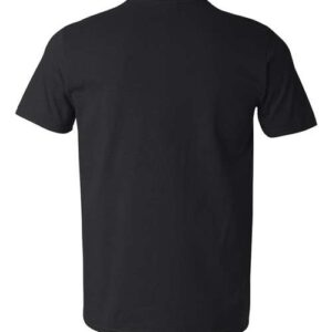 Black-men-V-Neck T-Shirt-back