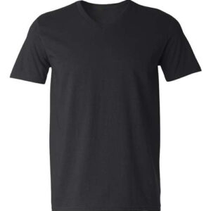 Black-men-V-Neck T-Shirt-front