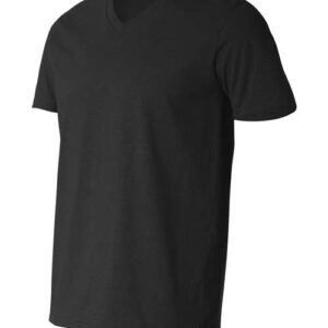 Black-men-V-Neck T-Shirt-side