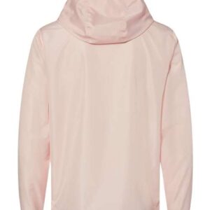 Blush-White-Zipper-Lightweight-Windbreaker-back