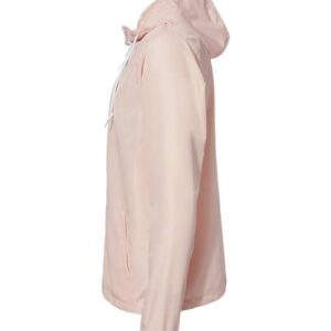 Blush-White-Zipper-Lightweight-Windbreaker-side