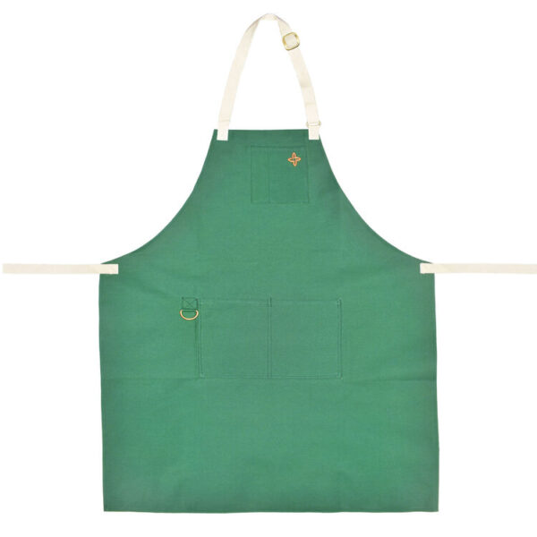 Boldric---Bib-Aprons-Flatlay-Green-canvas-apron