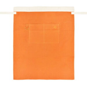 Boldric-BistroApron-WhiteBackground-Orange