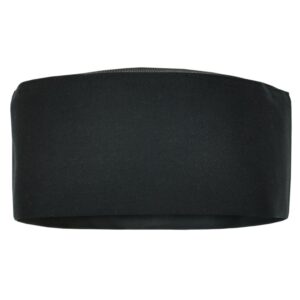 Boldric-ChefCap-Black-Front