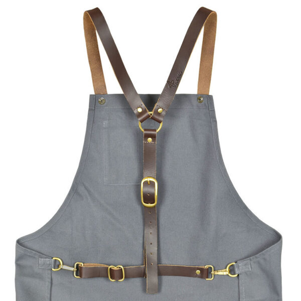 Boldric-CrossBodyApron-SteelGray-StrapFocus