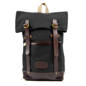 Boldric-DDStrapBackpack-Luggage-BlackCanvas-Front