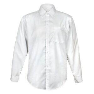 Boldric-FOH-WhiteLongSleeveShirt-Front-OnForm