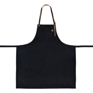 Boldric-Leather+Strap-Canvas+Bib+Apron-chef-aprons-BlackApron3