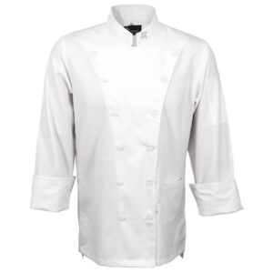 CClassicChefCoat-White-Long-Front-RolledSleeves