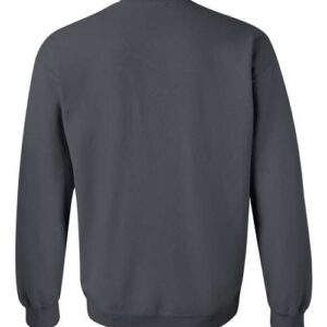 Charcoal-Crewneck Sweatshirt-back