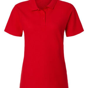 Cherry-Red-Pique-Polo