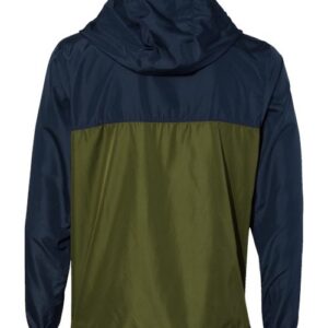 Classic-Navy-Army-Lightweight-Windbreaker-back