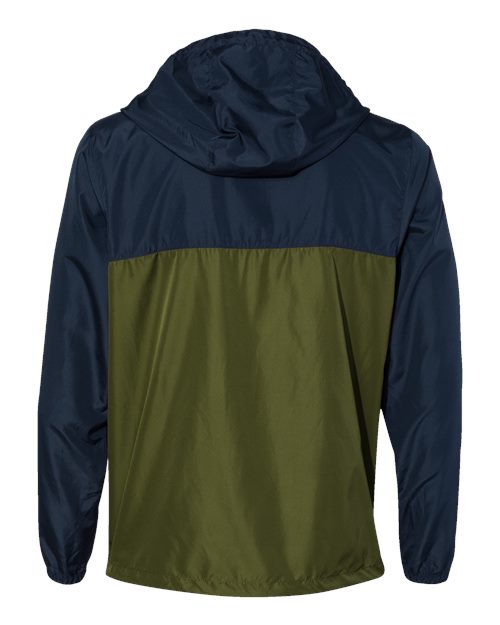 Classic-Navy-Army-Lightweight-Windbreaker-back