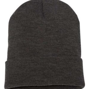 Cuffed Beanie Dark Grey