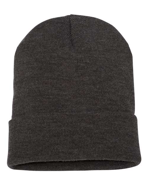 Cuffed Beanie Dark Grey