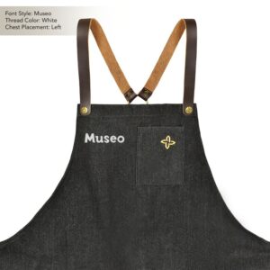 CustomEmbroidery-Apron-MuseoWhite