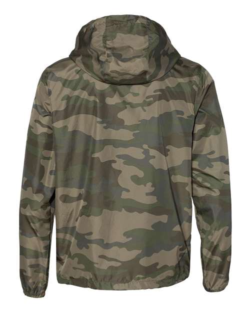 Forest-Camo-Lightweight-Windbreaker-back