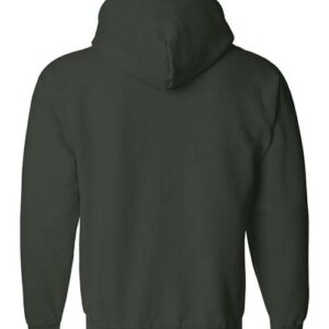 Forest-Full-Zip Hooded Sweatshirt-back