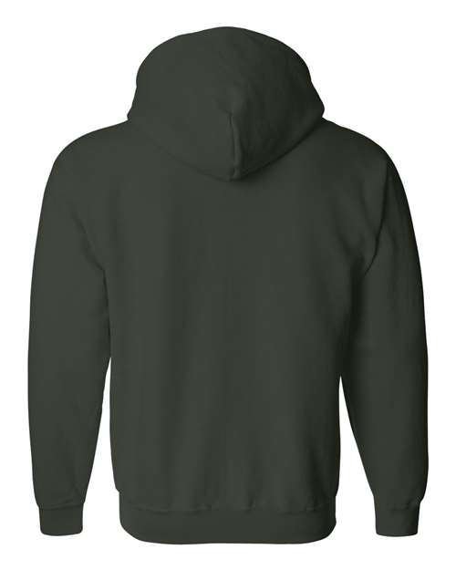 Forest-Full-Zip Hooded Sweatshirt-back