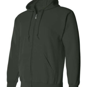 Forest-Full-Zip Hooded Sweatshirt-side