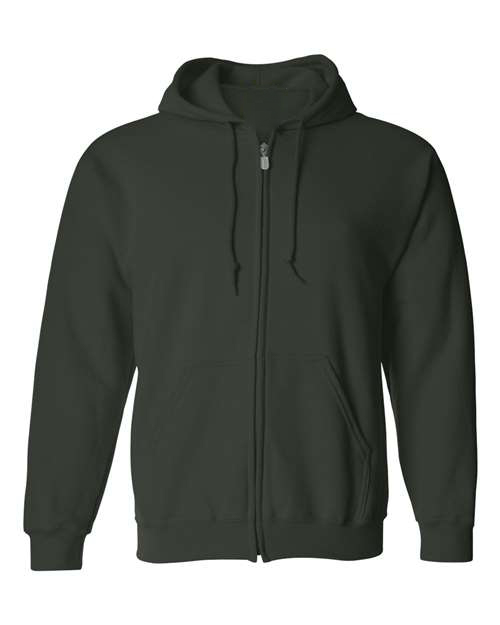 Forest-Full-Zip Hooded Sweatshirt